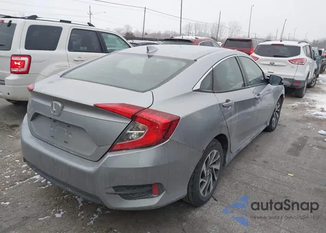 2017 Honda Civic Ex from USA, damaged, VIN 2HGFC2F79HH575949